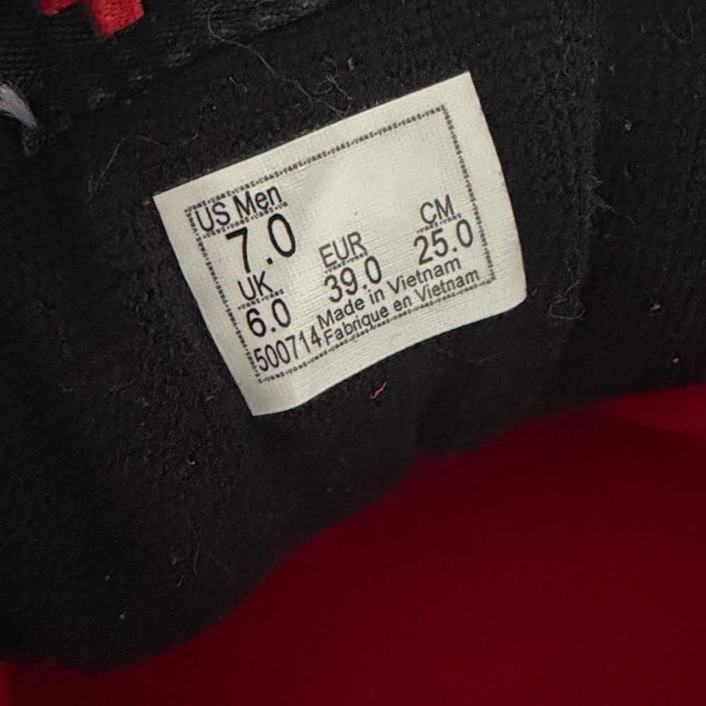 Vans Skate Half Cab Red New - Picture 8 of 8